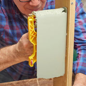 Corner and edge paint roller