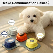 Dog communication buttons set - Barkkalk