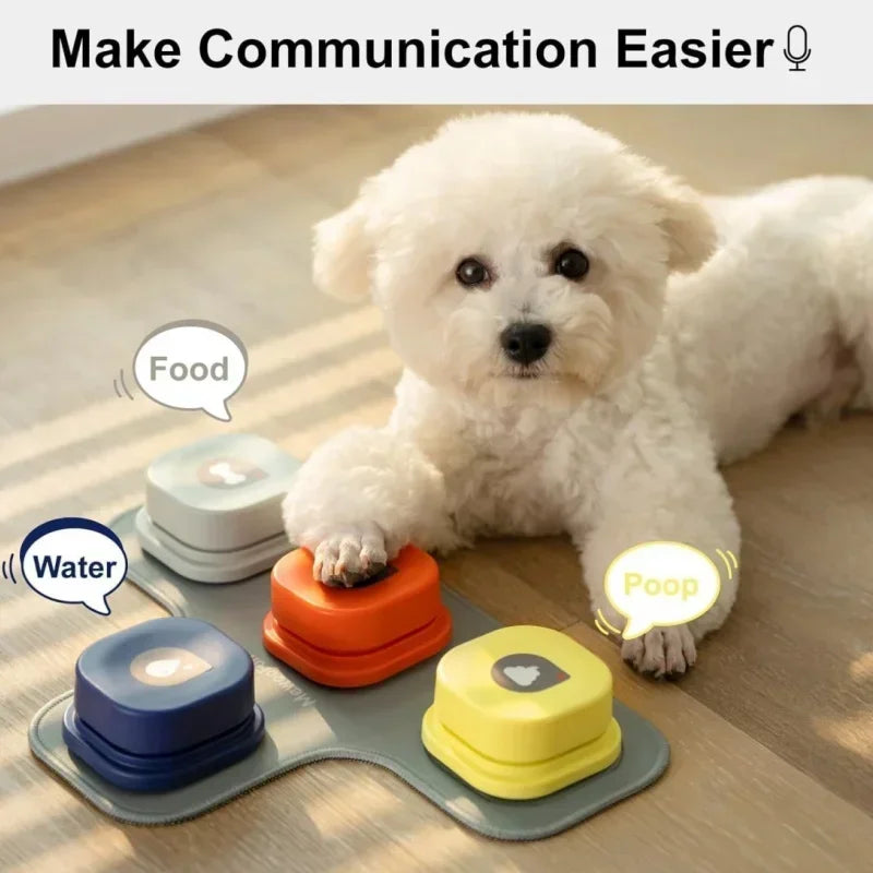 Dog communication buttons set - Barkkalk