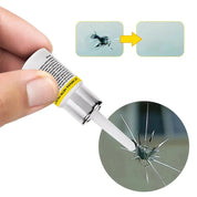 Do-it-yourself glass repair set