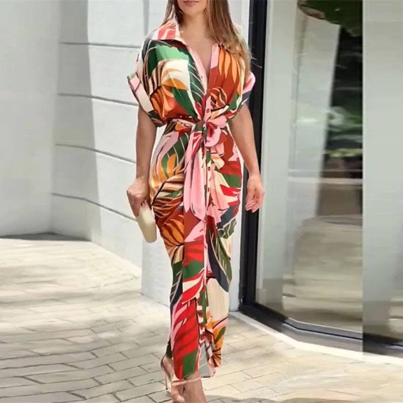 Charlie| Chic Maxi Dress Sundress with Bow