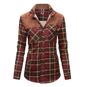 Elke | Warm Women's Flannel Jacket for Outdoor and Winter