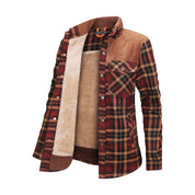 Elke | Warm Women's Flannel Jacket for Outdoor and Winter