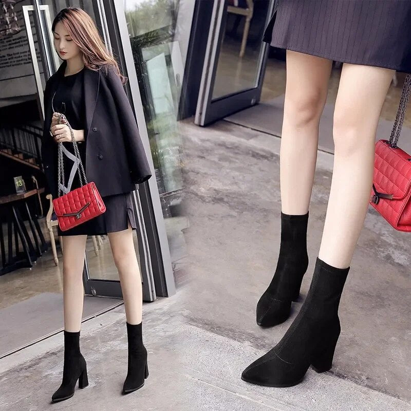 Short boots with heel Pumps - Chelsea