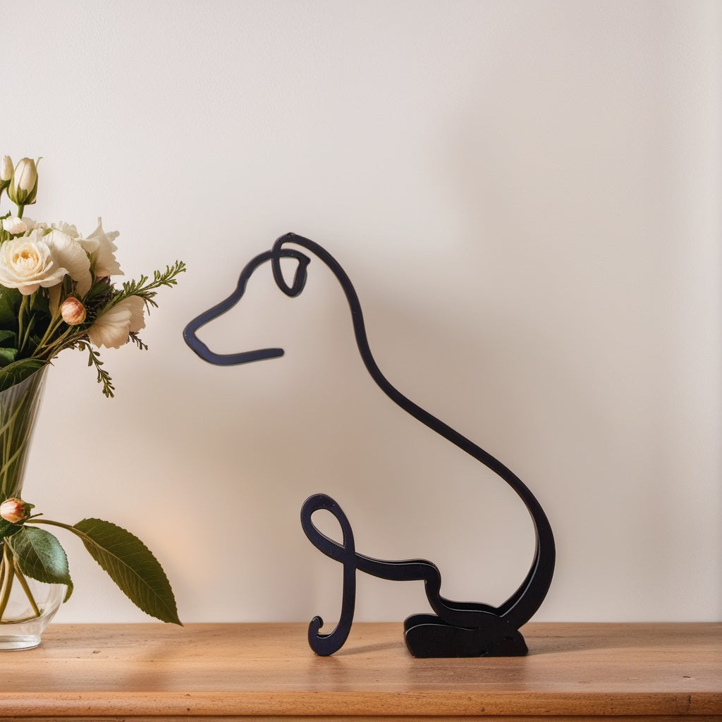 Abstract dog sculptures - CanineArt