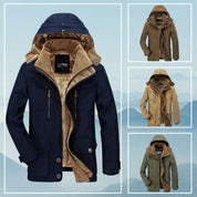 Everest | Warm & Stylish Men's Winter Jacket with Hood