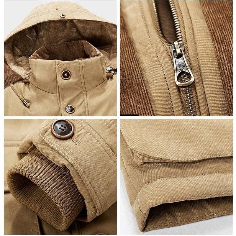 Everest | Warm & Stylish Men's Winter Jacket with Hood