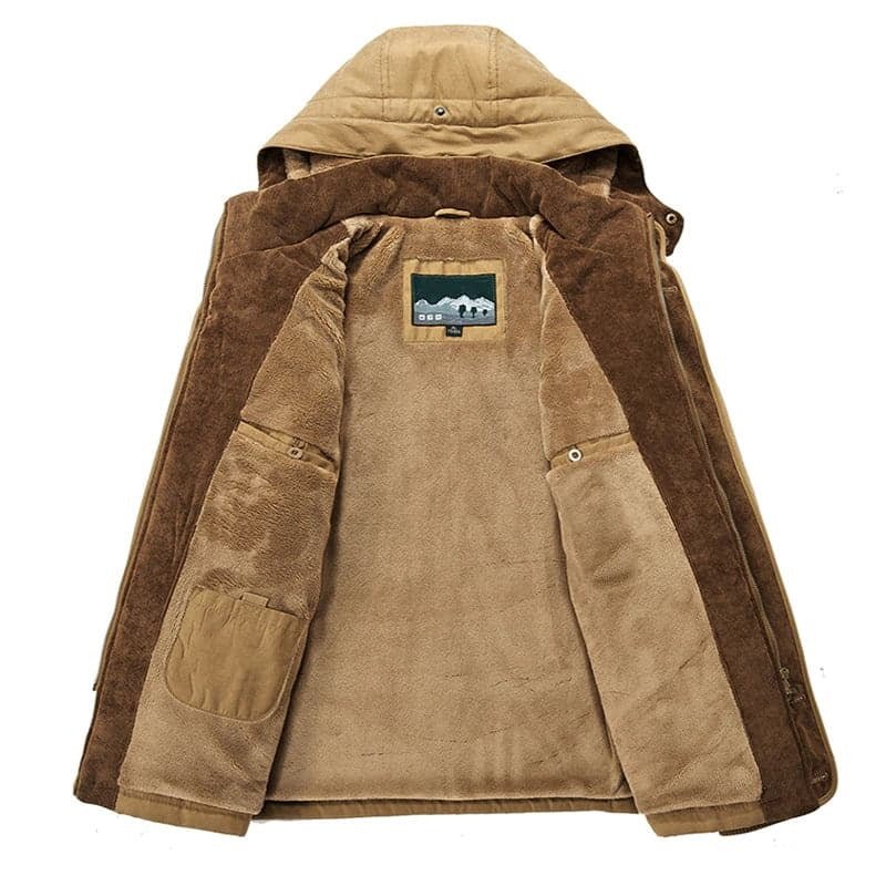 Mike | Cozy Hooded Winter Jacket for Men