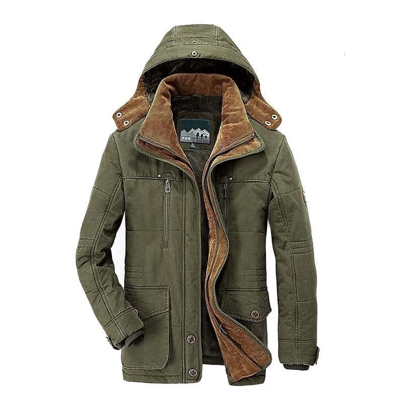 Mike | Cozy Hooded Winter Jacket for Men