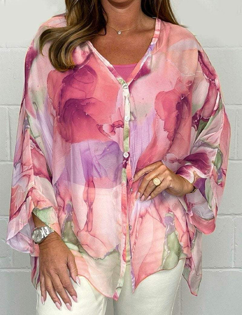 Zara | Stylish Lightweight Printed Blouse