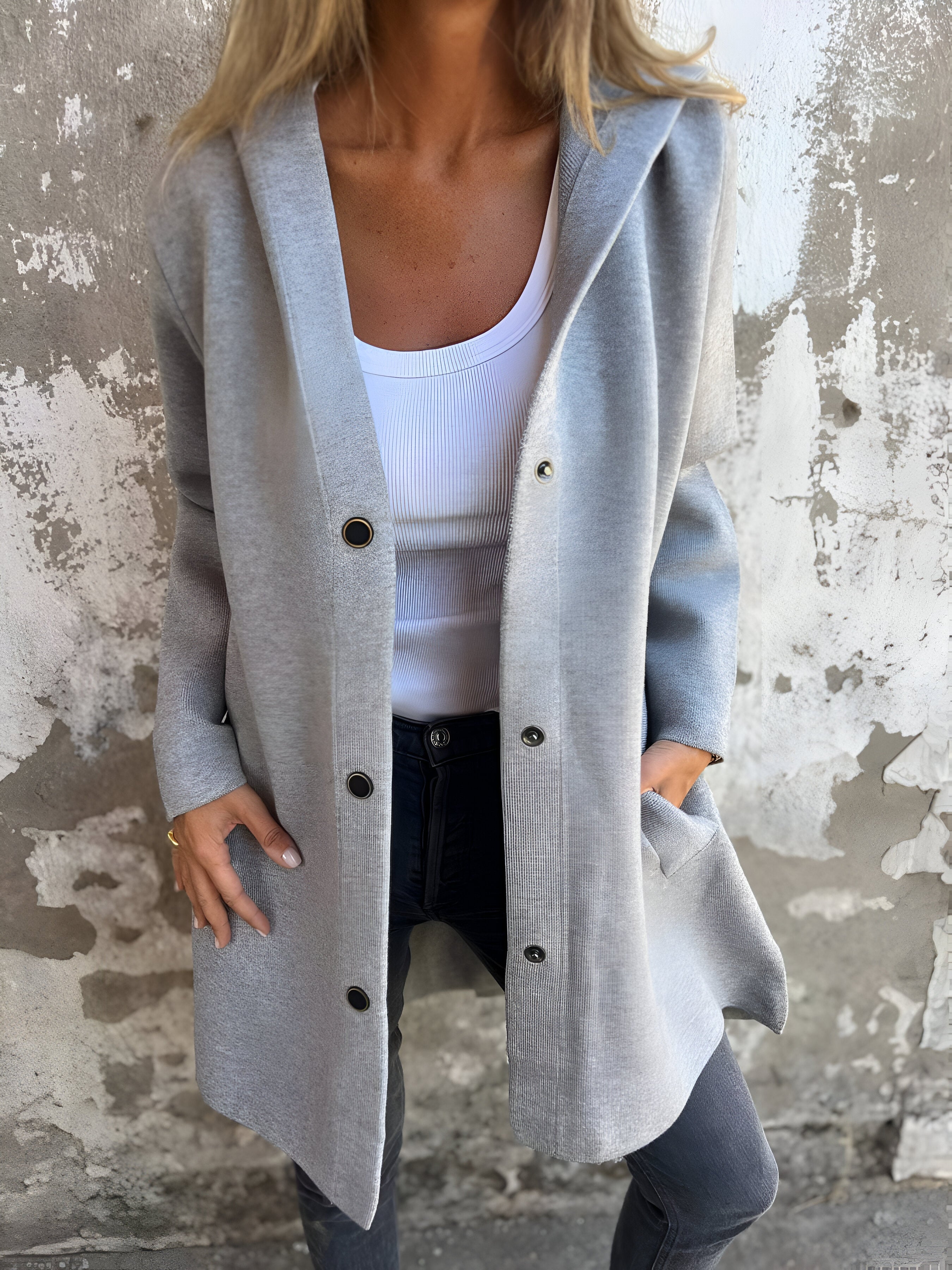 Diane | Casual Hooded Jacket