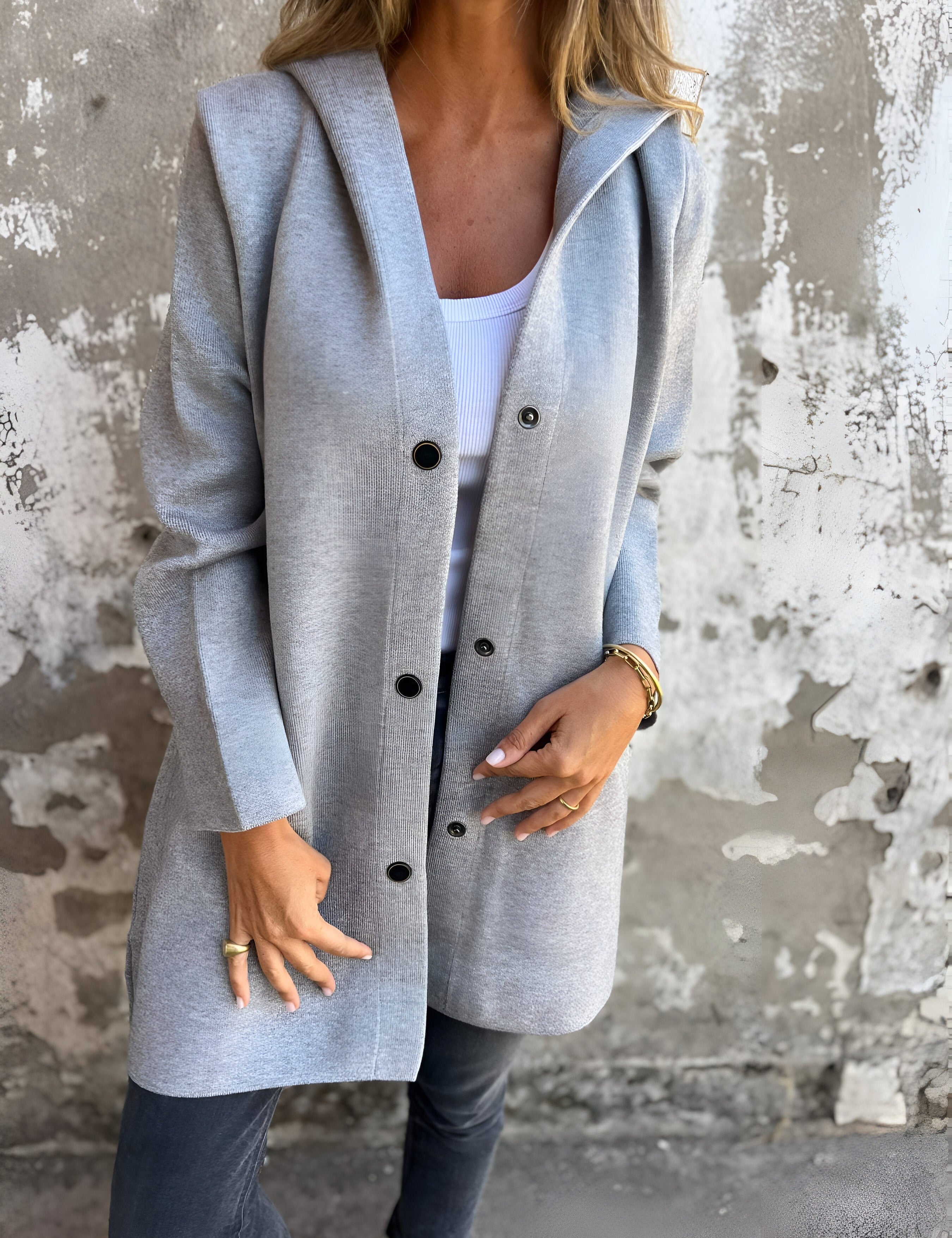 Diane | Casual Hooded Jacket