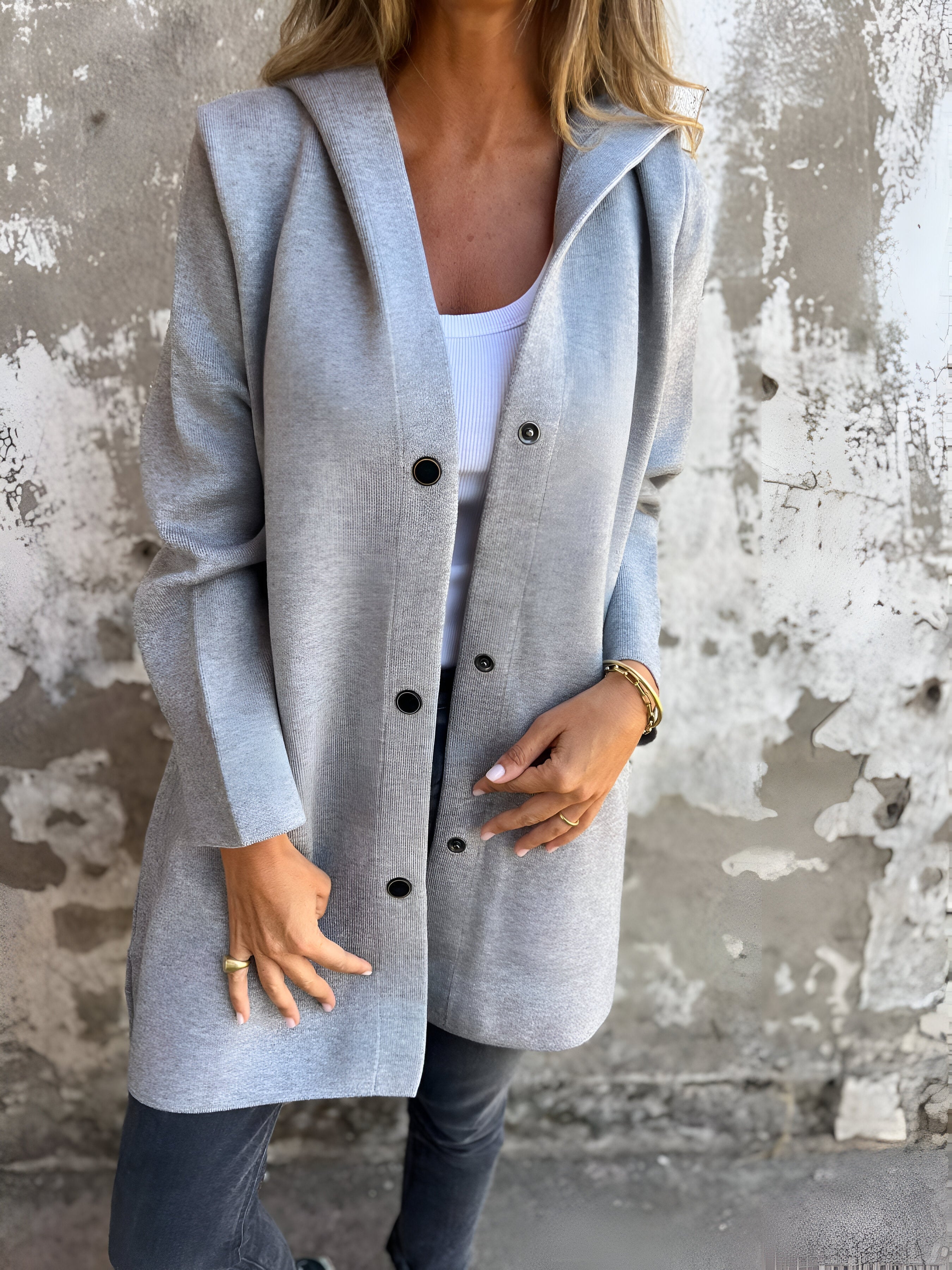 Diane | Casual Hooded Jacket