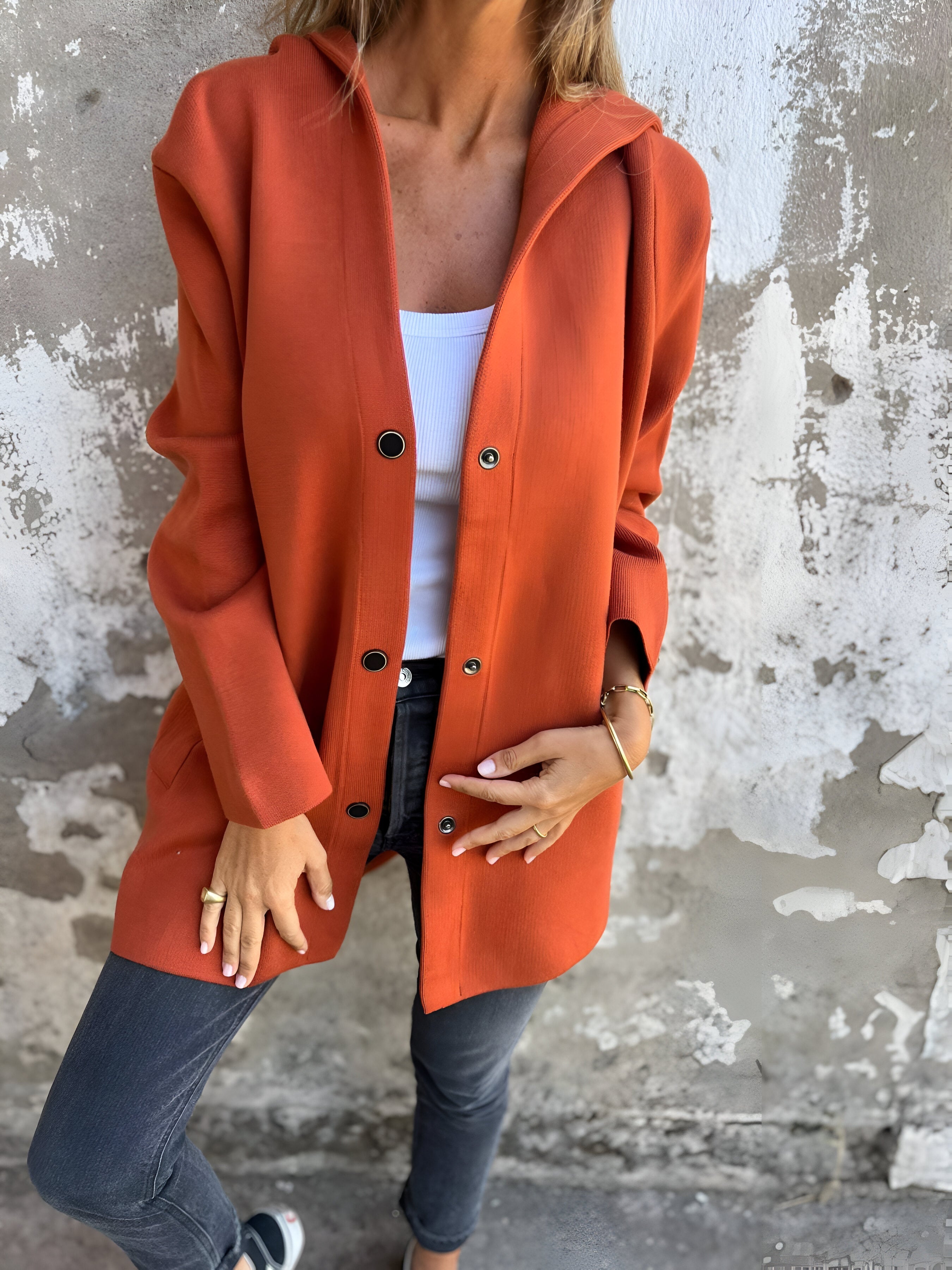 Diane | Casual Hooded Jacket