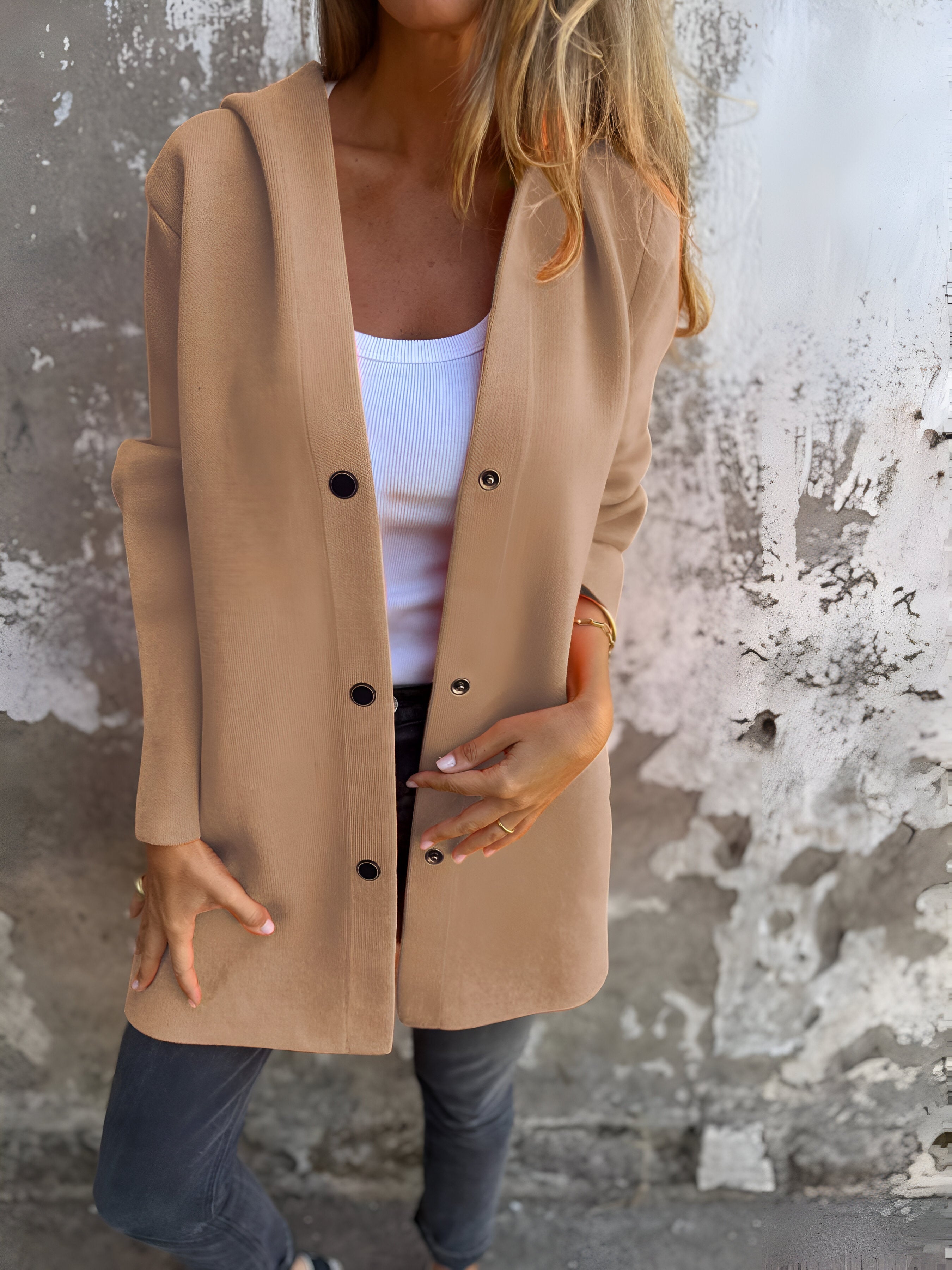 Diane | Casual Hooded Jacket
