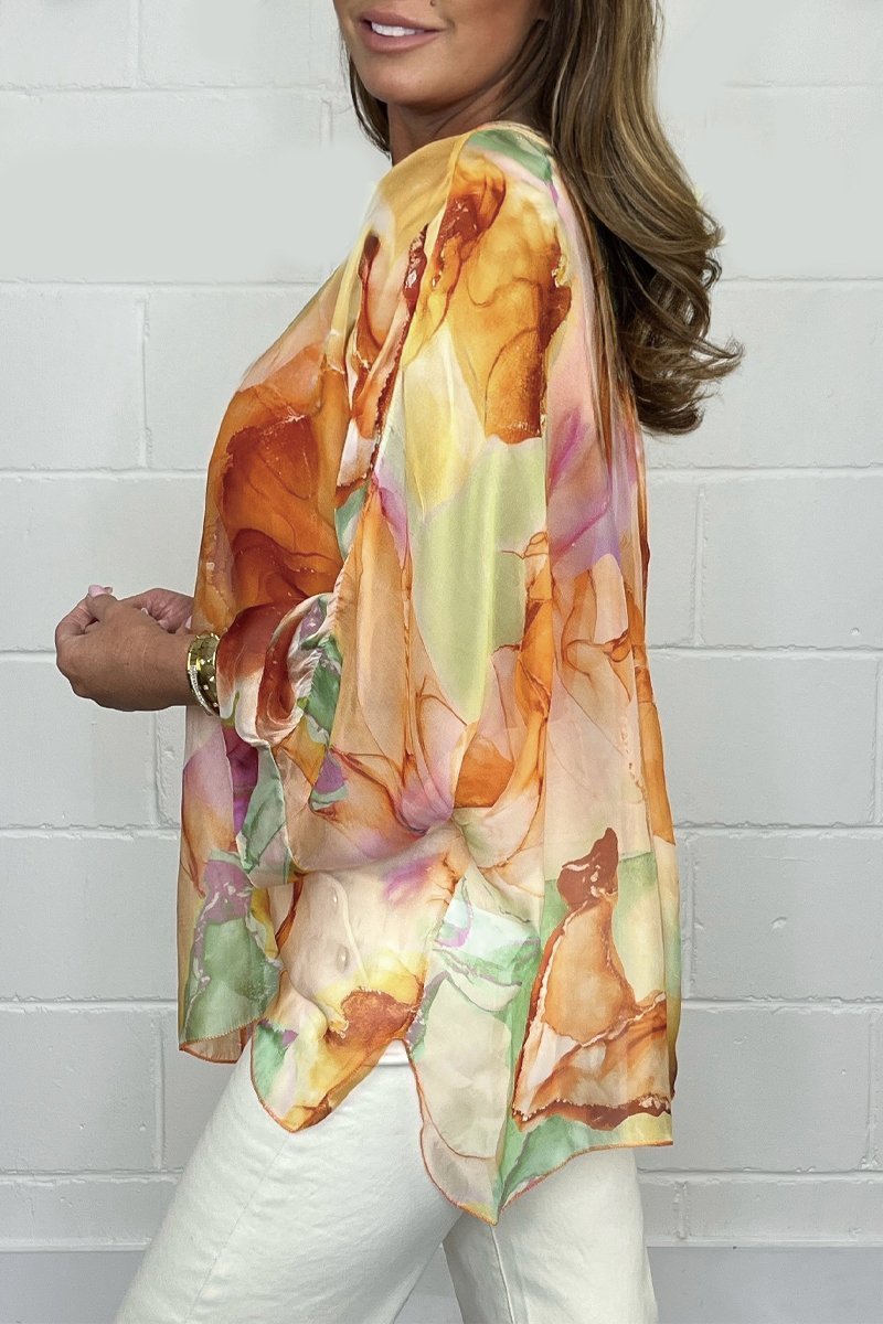 Zara | Stylish Lightweight Printed Blouse