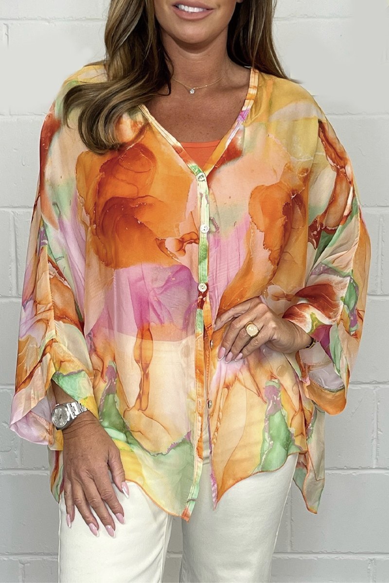 Zara | Stylish Lightweight Printed Blouse
