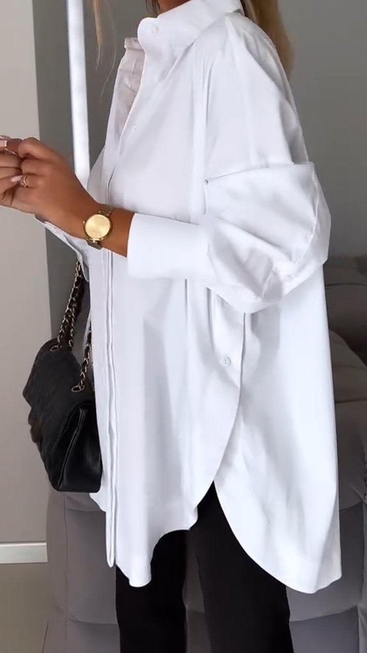 Amy | Sophisticated Lapel Shirt for Women