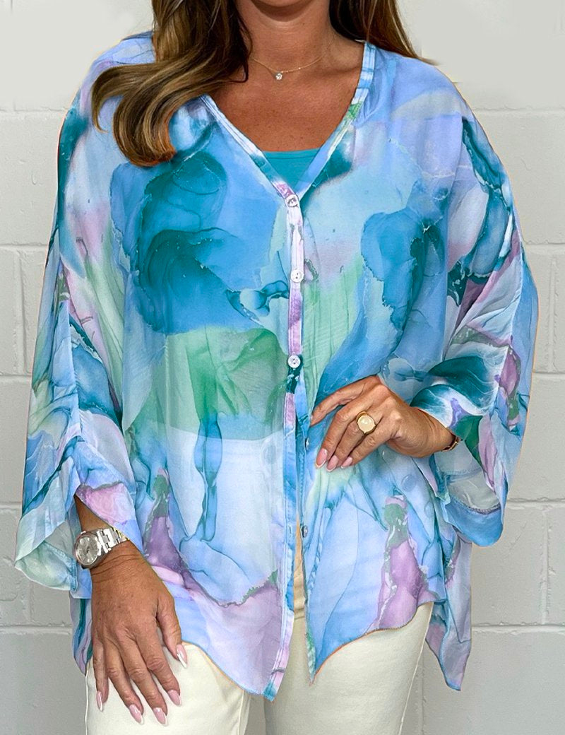 Zara | Stylish Lightweight Printed Blouse