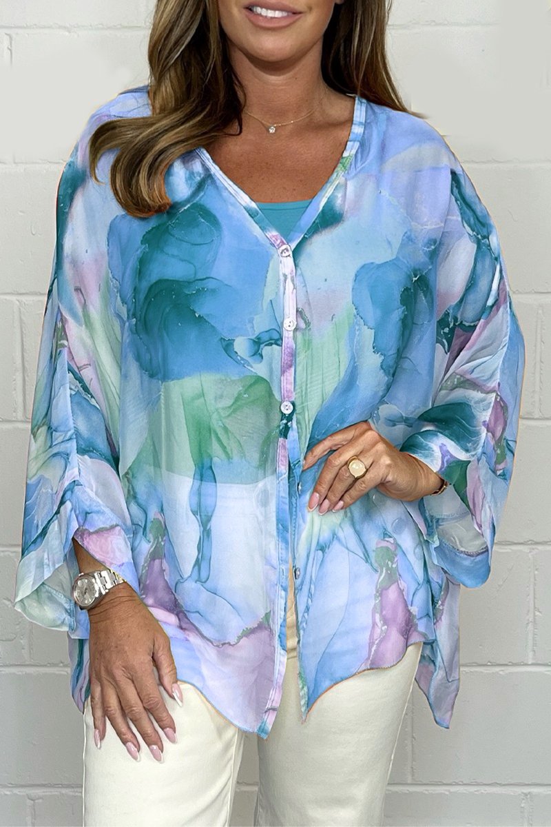 Zara | Stylish Lightweight Printed Blouse