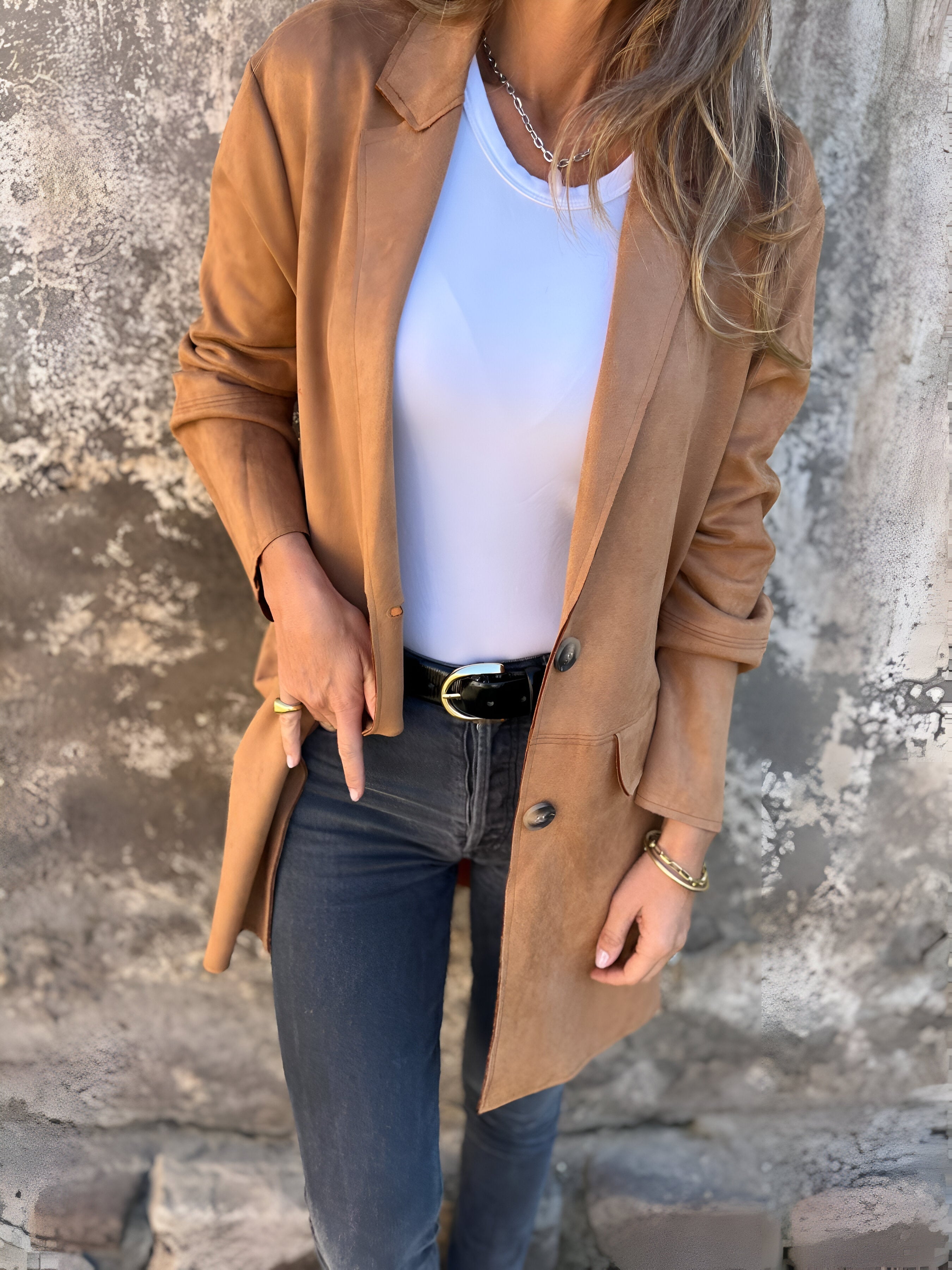 Elicia | Elegant Women's Jacket in Medium Length