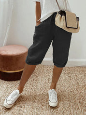 Benicia | Breathable Knee Length Pants for Women
