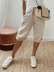 Benicia | Breathable Knee Length Pants for Women
