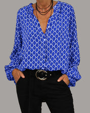 Ella | V-Neck Blouse Spring
