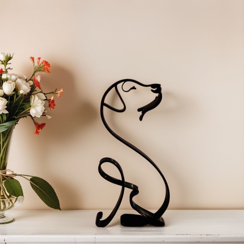 Abstract dog sculptures - CanineArt