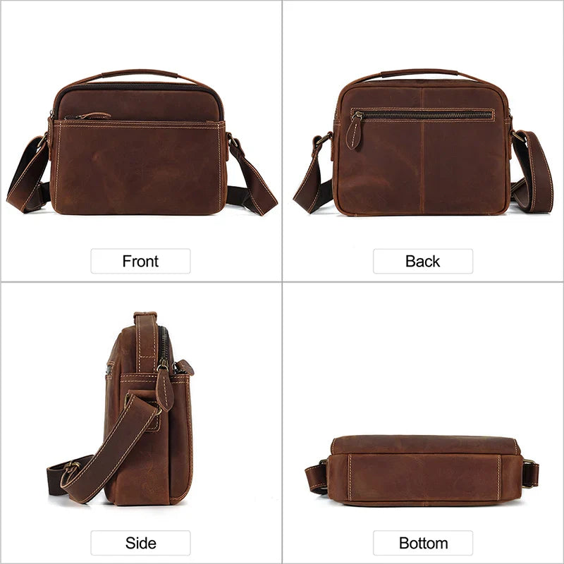 Nathan | Sleek Vintage Crossbody Bag