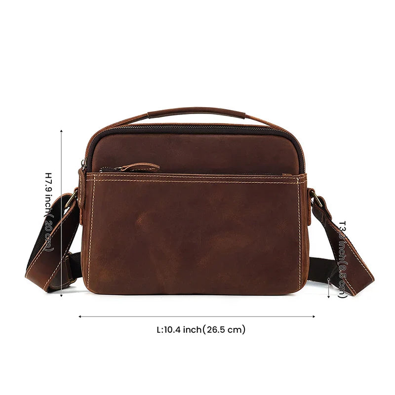 Nathan | Sleek Vintage Crossbody Bag