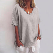 Eloise | Soft and Breathable V-Neck Shirt