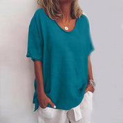Eloise | Soft and Breathable V-Neck Shirt