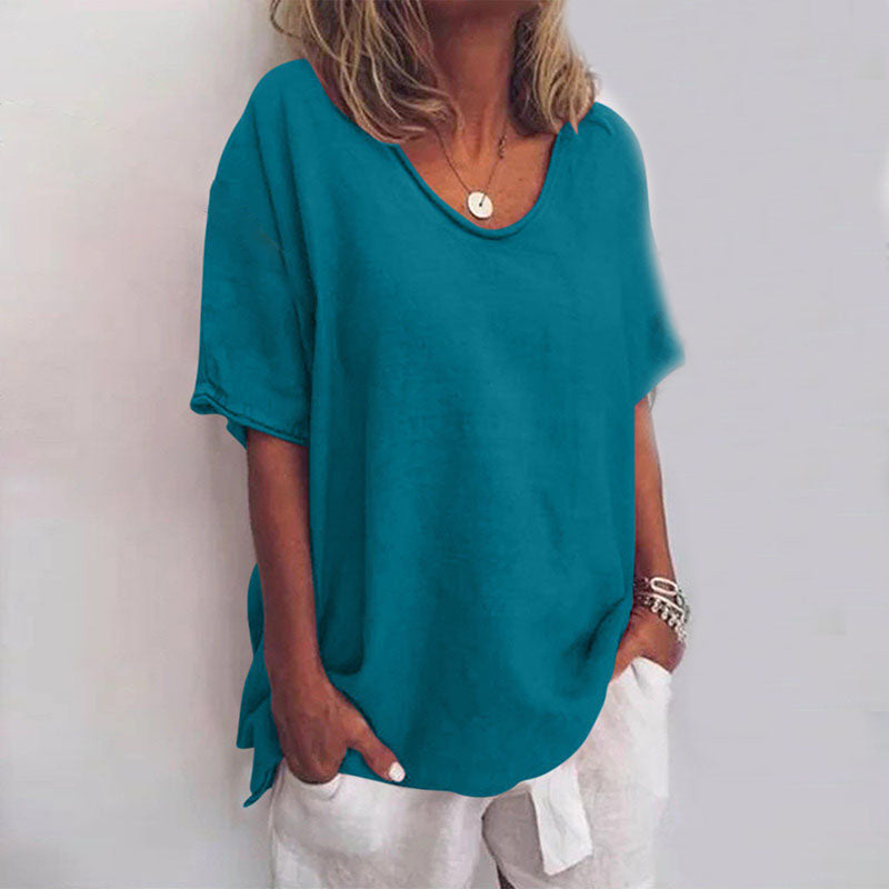 Eloise | Soft and Breathable V-Neck Shirt