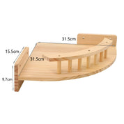 Wall climbing board for cats with scratching post - Climbpaws