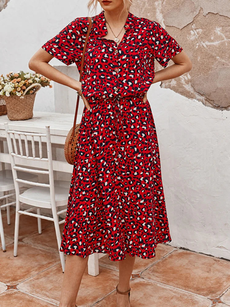 Eden | Bohemian Style Summer Dress Midi