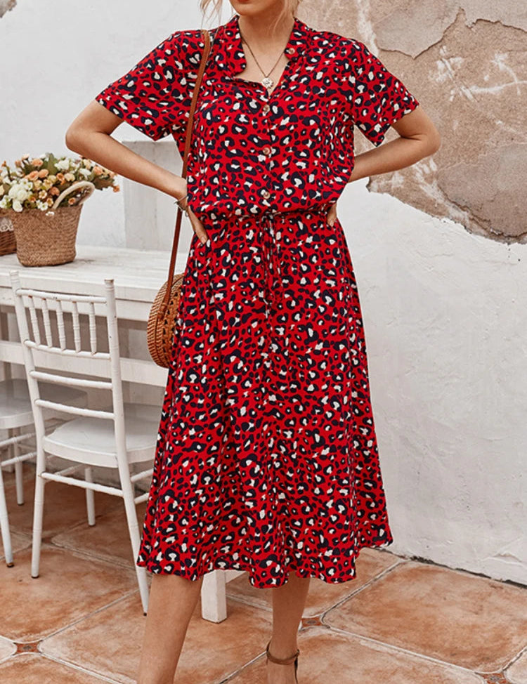 Eden | Bohemian Style Summer Dress Midi