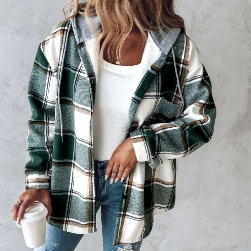 EMILY | Checked Autumn Jacket for Women