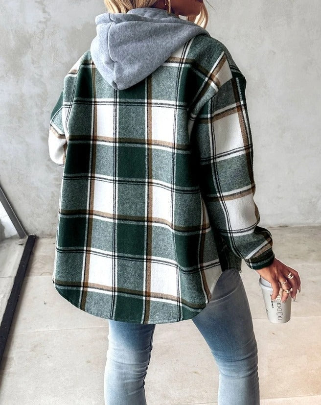 EMILY | Checked Autumn Jacket for Women