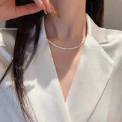 LunaCharm | Elegant Silver Starlight Necklace Set