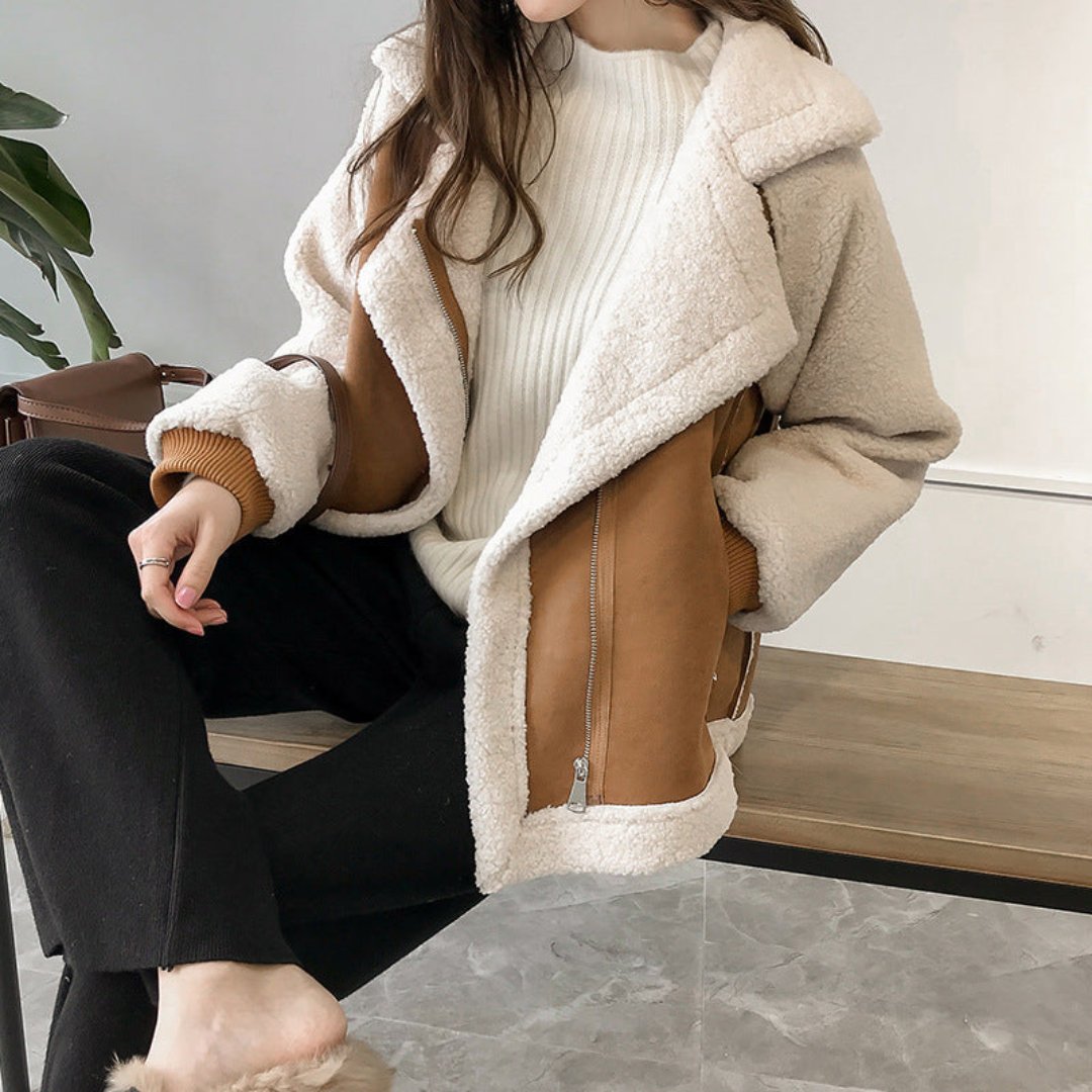 Ayanna | Fashionable Winter Jacket with Fleece Lining