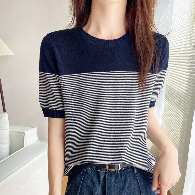 Edith | Stripe Women's T-shirt