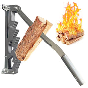 Wall -mounted wood clove with ergonomic handle