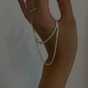 LunaCharm | Elegant Silver Starlight Necklace Set