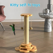 Wooden playing balls for cats - Woodpounce
