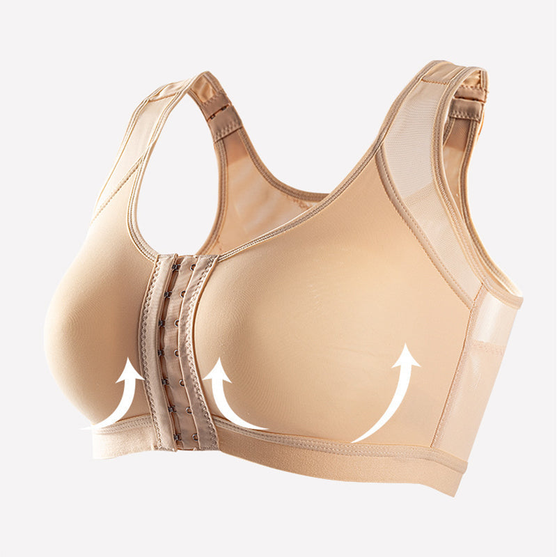 2-pack posture support bra for women | Front closure-2