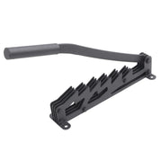 Wall -mounted wood clove with ergonomic handle