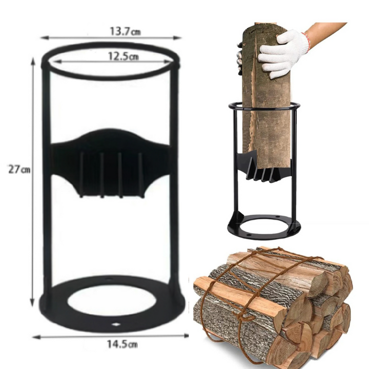 Elysiancraft Luxury Wood Split | Portable cast iron wood divided by work processing without effort and efficient-2
