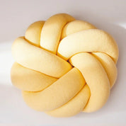 Modern knotball pillow