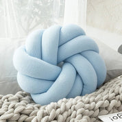 Modern knotball pillow